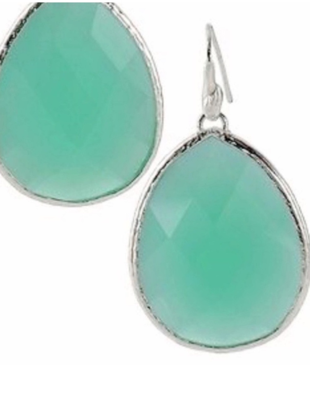 Stella & Dot | Earrings | Serenity Stone Drops | Aqua - Picture 4 of 8